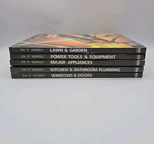 Fix It Yourself Time Life Books Set of 5 Books
